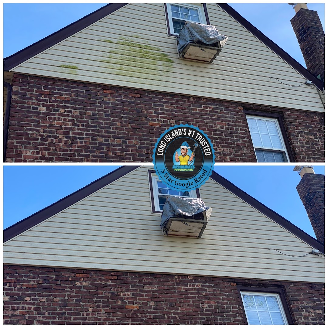 Brick and exterior soft washing, Long Island NY